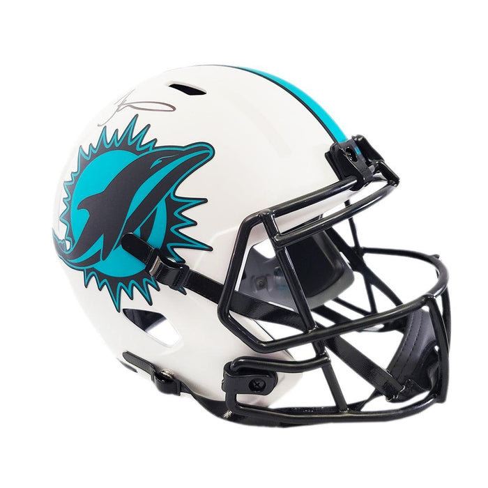 Tyreek Hill Signed Miami Dolphins Lunar Eclipse Speed Full-Size Replica Football Helmet (Beckett) - RSA