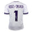 Trevius Hodges-Tomlinson Signed TCU College White Football Jersey (JSA) - RSA