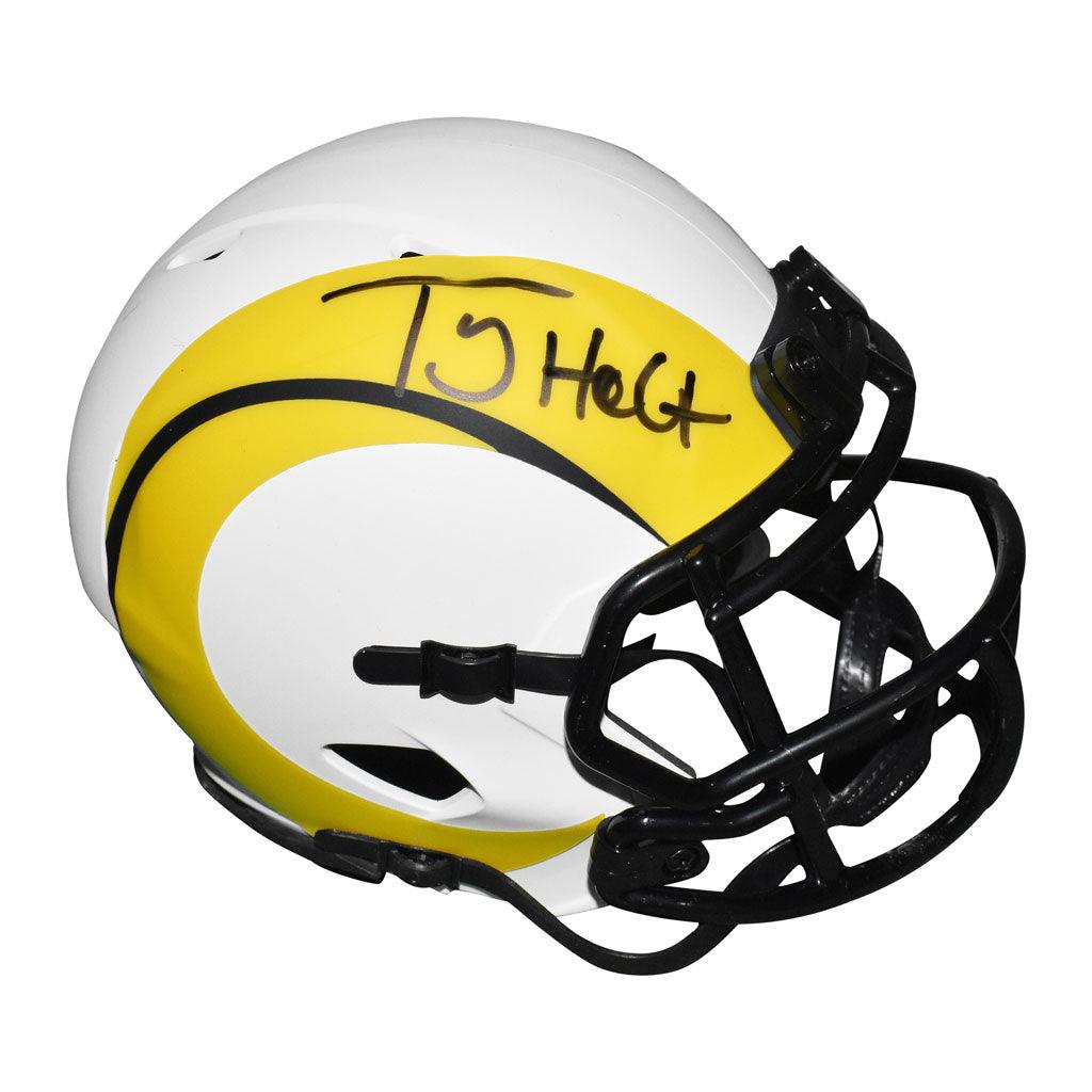 Torry Holt Signed Los Angeles Rams Lunar Speed Mini Football Helmet (J ...