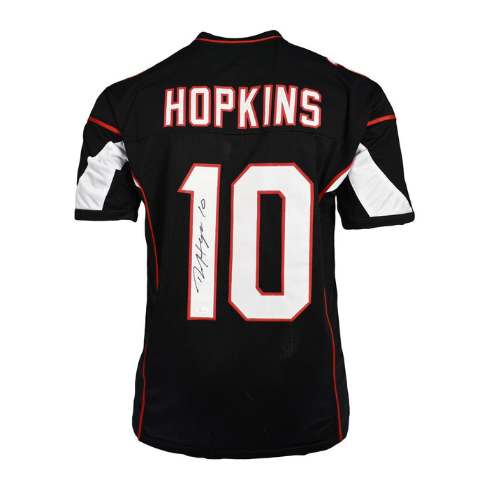 DeAndre Hopkins Signed Pro-Edition Black Football Jersey (JSA) - RSA
