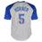 Bob Horner Signed Atlanta Grey Throwback Baseball Jersey (JSA) - RSA