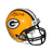 Paul Hornung #5 Green Bay Packers Mini Helmet (JSA) - RSA