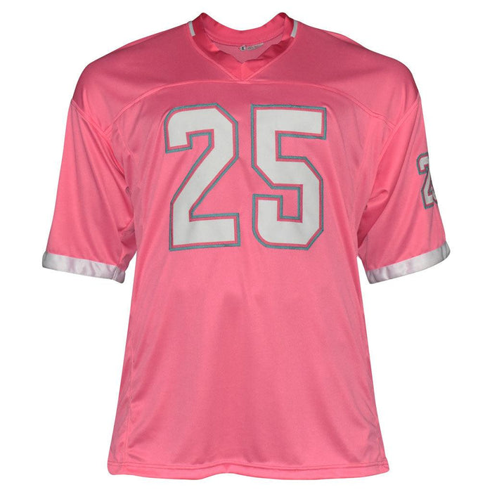 Xavien Howard Signed Miami Pro Pink Football Jersey (JSA) - RSA