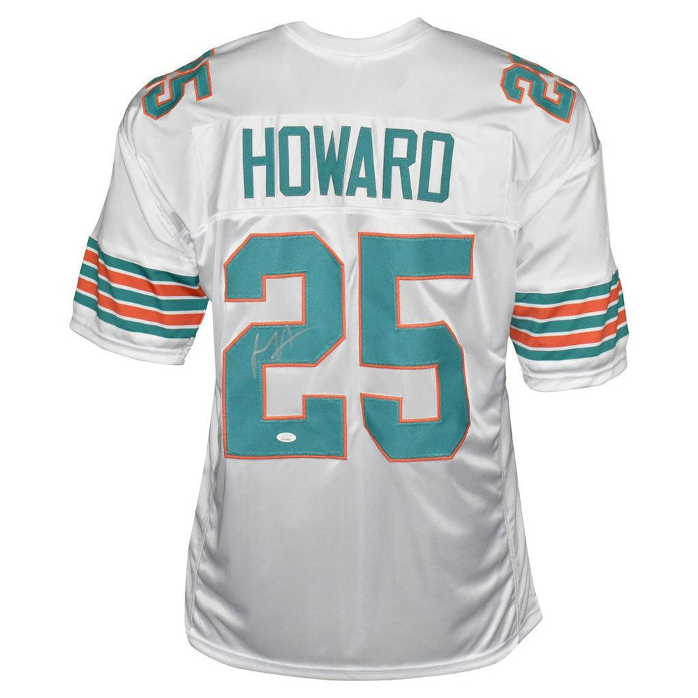Xavien Howard Signed Miami Pro White Football Jersey (JSA) - RSA