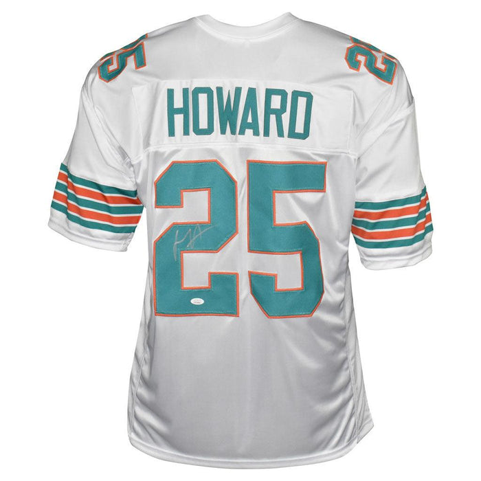 Xavien Howard Signed Miami Pro White Football Jersey (JSA) - RSA