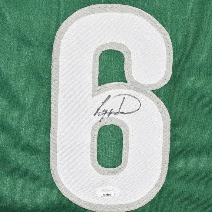 Ryan Howard Signed Philadelphia Green Baseball Jersey (JSA) - RSA