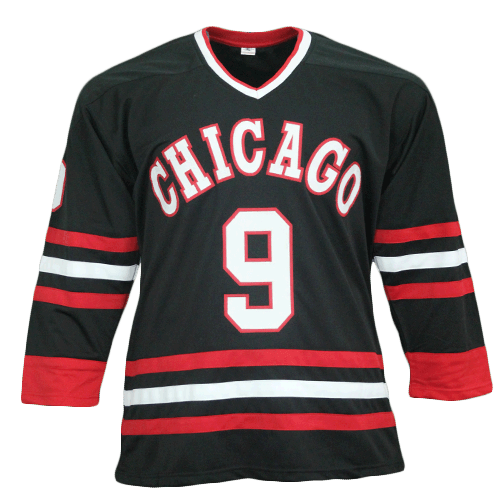 Bobby Hull Autographed Chicago Blackhawks Red XL Jersey (PSA)
