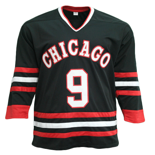 Bobby Hull Chicago Pro Style Autographed Hockey Jersey Black (JSA) - RSA