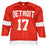 Brett Hull Signed Detroit Red Hockey Jersey (PSA) - RSA