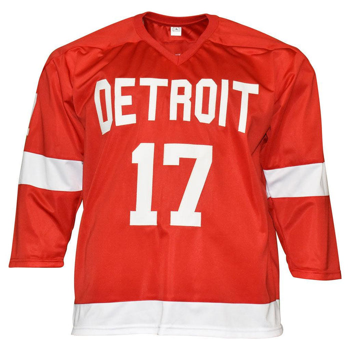 Brett Hull Signed Detroit Red Hockey Jersey (PSA) - RSA