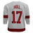 Brett Hull Autographed Pro Style Hockey Jersey White/Red (JSA) HOF Inscription - RSA
