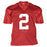Jalen Hurts Signed College Red Football Jersey (JSA) - RSA