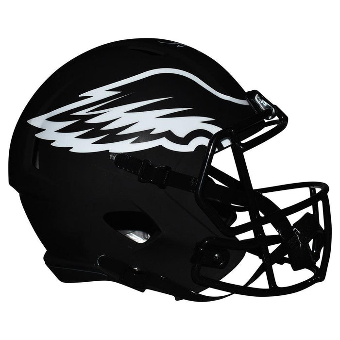Jalen Hurts Signed Philadelphia Eagles Eclipse Speed Full-Size Replica Football Helmet (JSA) - RSA