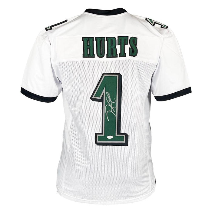 Jalen Hurts Signed Philadelphia Pro White Football Jersey (JSA)