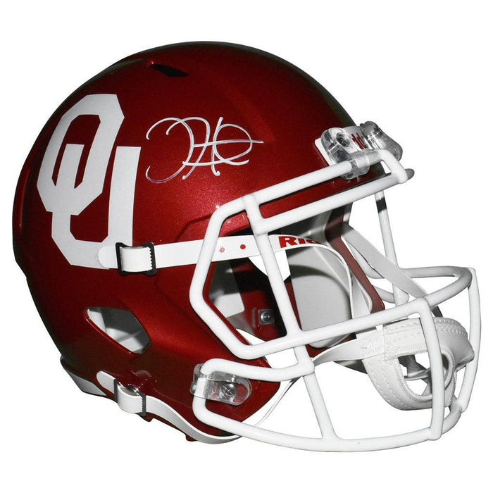 Jalen Hurts Signed Oklahoma Sooners Speed Full-Size Replica Football Helmet (JSA) - RSA