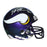 Steve Hutchinson Signed Minnesota Vikings Mini Replica Purple Football Helmet (JSA) - RSA