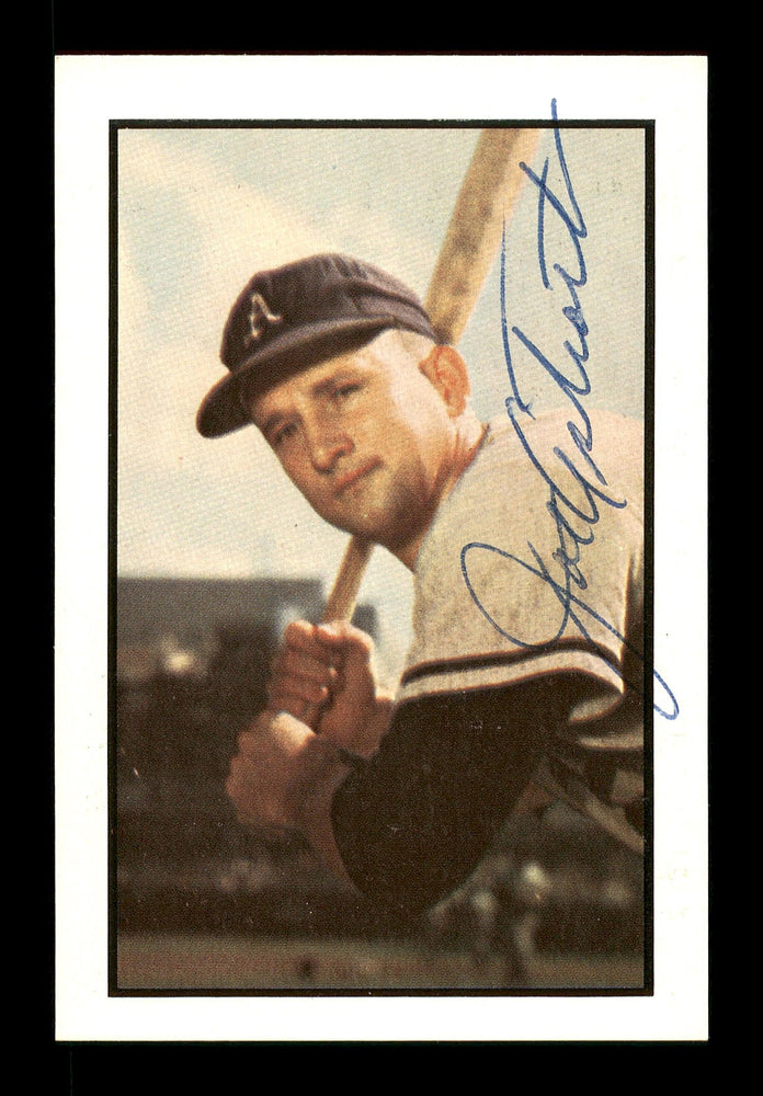 Joe Astroth Autographed 1983 Bowman 1953 Bowman Reprint Card #82 Philadelphia A's SKU #171297 - RSA