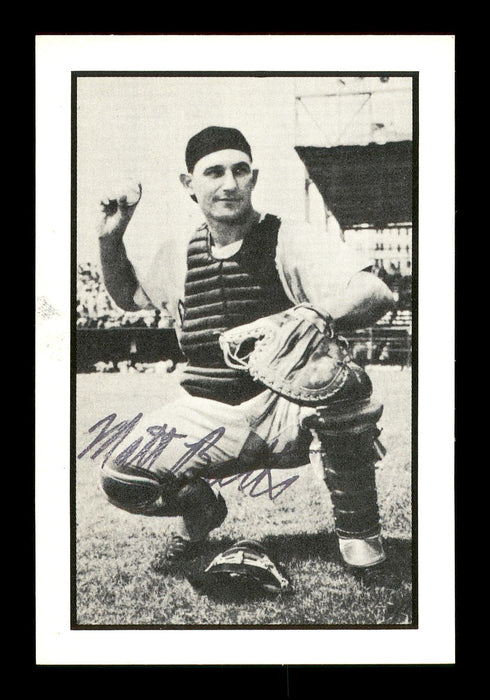 Matt Batts Autographed 1983 Bowman 1953 Bowman Reprint Card #22 Detroit Tigers SKU #171323 - RSA