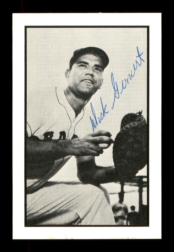 Dick Gernert Autographed 1983 Bowman 1953 Bowman Reprint Card #11 Boston Red Sox SKU #171517 - RSA