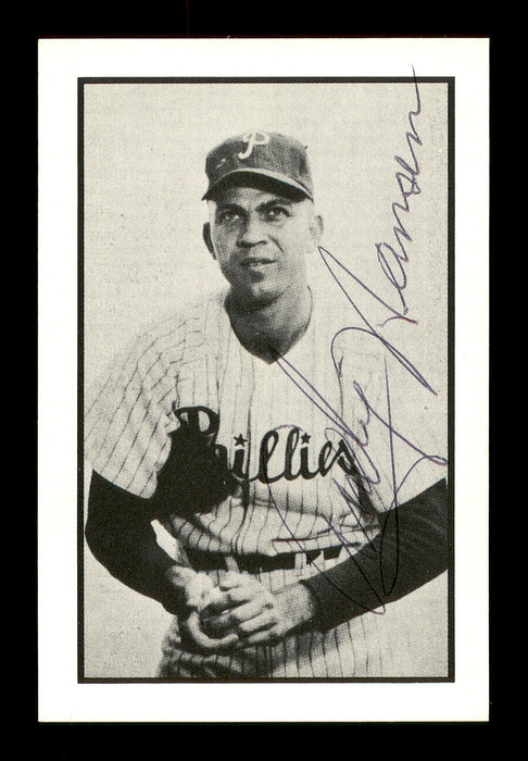Andy Hansen Autographed 1983 Bowman 1953 Bowman Reprint Card #64 Philadelphia Phillies SKU #171555 - RSA