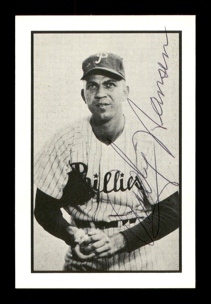 Andy Hansen Autographed 1983 Bowman 1953 Bowman Reprint Card #64 Philadelphia Phillies SKU #171555 - RSA