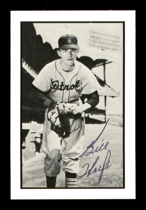 Billy Hoeft Autographed 1983 Bowman 1953 Bowman Reprint Card #18 Detroit Tigers SKU #171604 - RSA