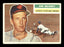 Jim Busby Autographed 1956 Topps Card #330 Cleveland Indians SKU #178622 - RSA