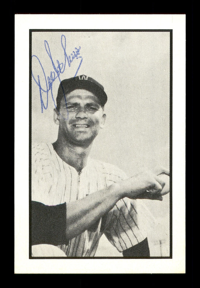 Don Johnson Autographed 1983 Bowman 1953 Bowman Reprint Card #55 Washington Senators SKU #171666 - RSA