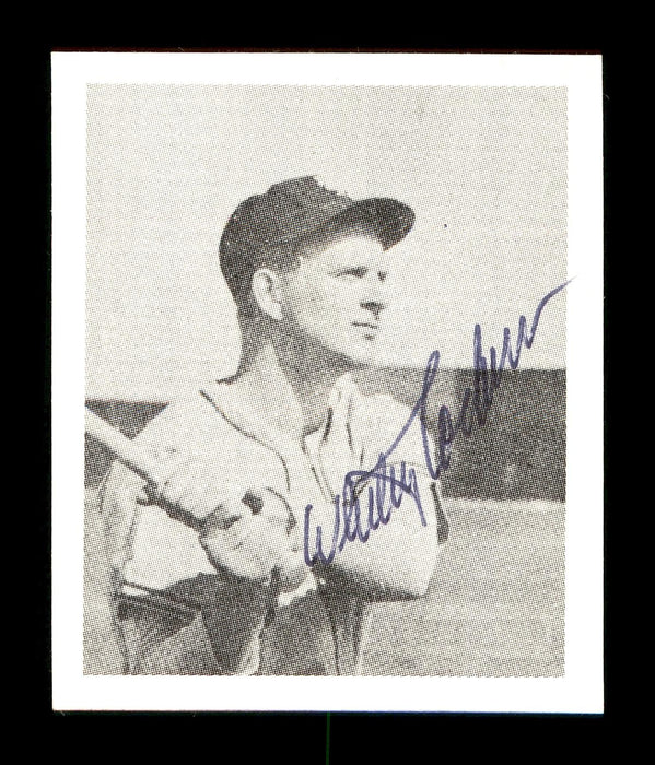 Whitey Lockman Autographed 1978 Bowman 1948 Bowman Reprint Rookie Card #30 New York Giants SKU #171724 - RSA