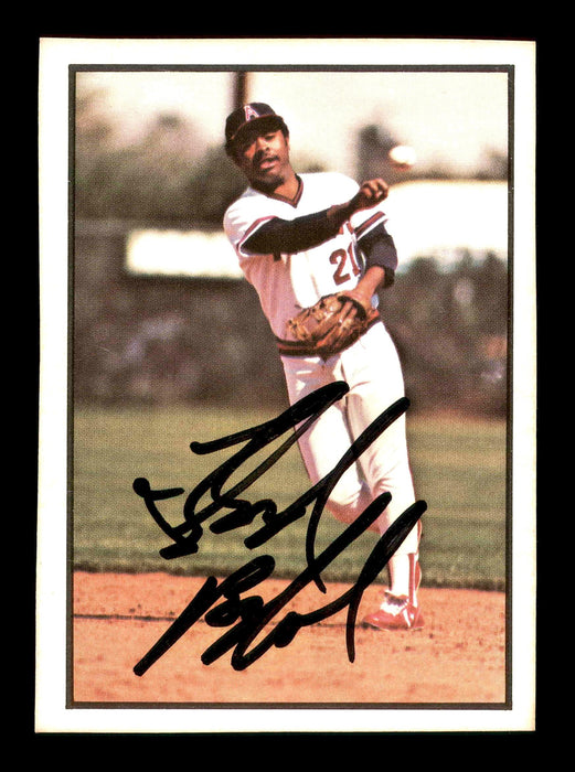 Floyd Rayford Autographed 1975 SSPC Rookie Card #200 California Angels SKU #178742 - RSA