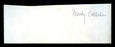 Mushy Callahan Autographed 2.25x6 Cut Signature SKU #186913 - RSA