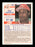 Herm Winningham Autographed 1989 Score Card #496 Cincinnati Reds SKU #188263 - RSA