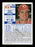 Danny Jackson Autographed 1989 Score Card #555 Cincinnati Reds SKU #188268 - RSA