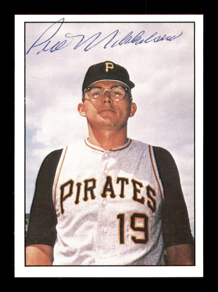 Pete Mikkelsen Autographed 1981 TCMA Card #431 Pittsburgh Pirates SKU #171807 - RSA