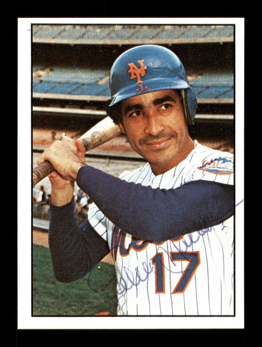 Felix Millan Autographed 1975 SSPC Card #16 New York Mets Regional Issue SKU #171810 - RSA