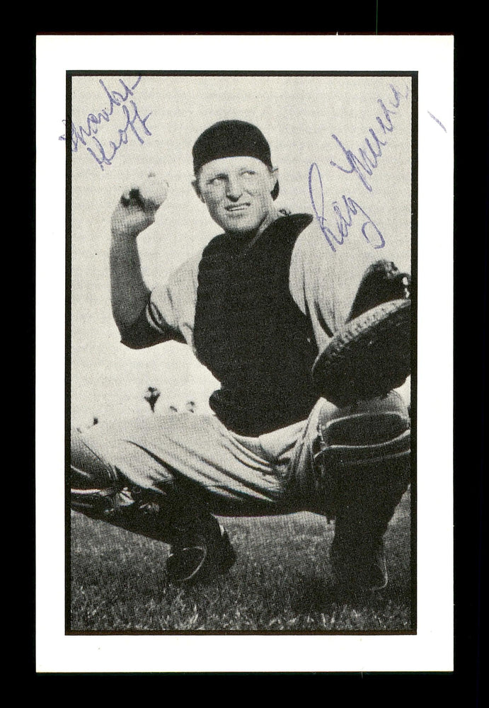 Ray Murray Autographed 1983 Bowman 1953 Bowman Reprint Card #6 Philadelphia A's "To Geoff" SKU #171845 - RSA