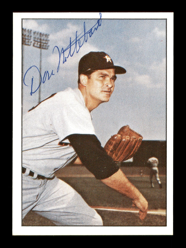 Don Nottebart Autographed 1978 TCMA Card #72 Houston Astros SKU #171860 - RSA
