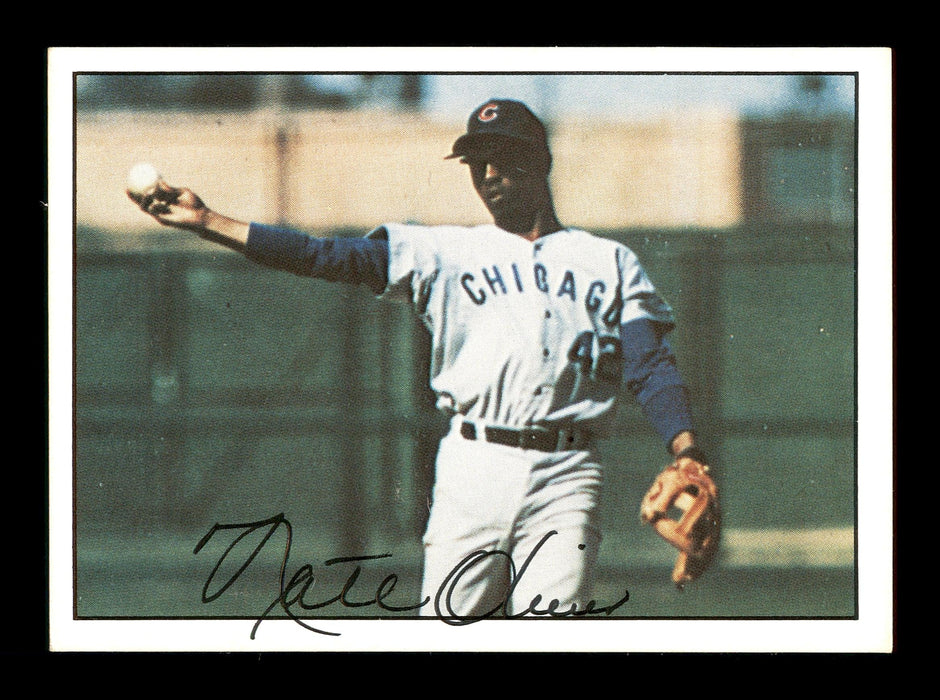 Nate Oliver Autographed 1981 TCMA Card #389 Chicago Cubs SKU #171874 - RSA