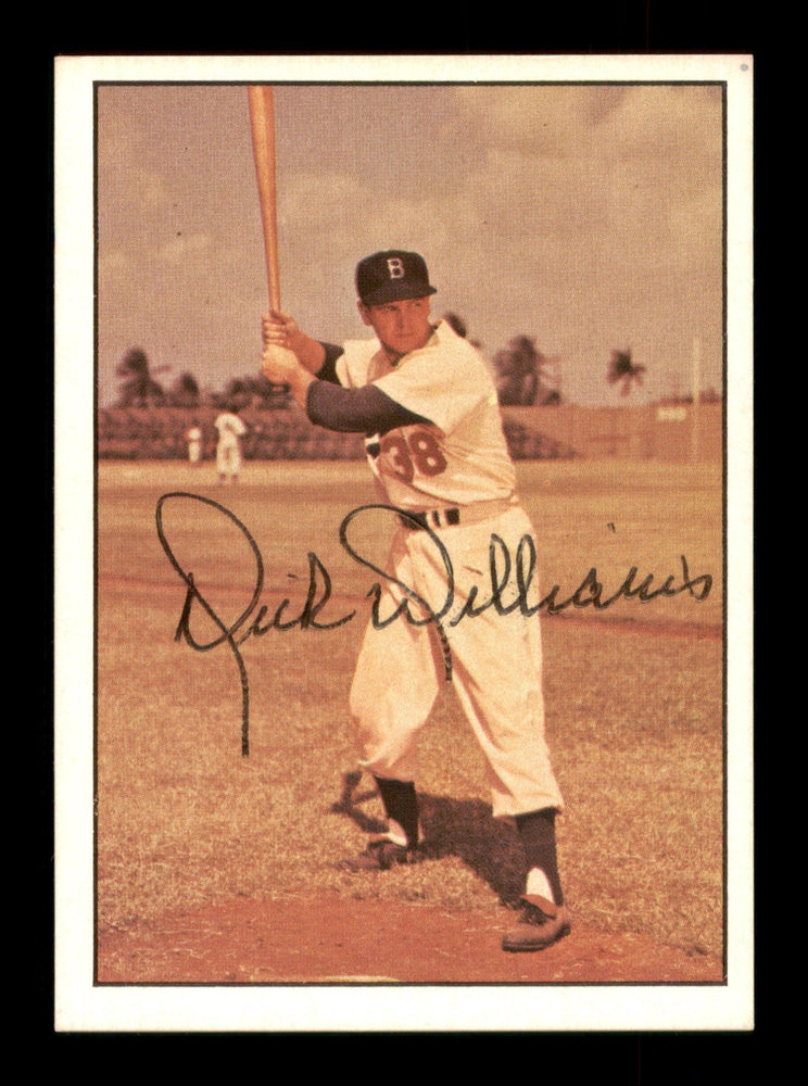 Dick Williams Autographed 1981 TCMA Card #227 Brooklyn Dodgers SKU #189313 - RSA