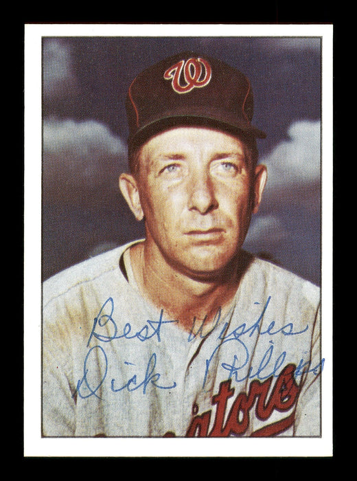 Dick Phillips Autographed 1978 TCMA Card #179 Washington Senators "Best Wishes" SKU #171918 - RSA