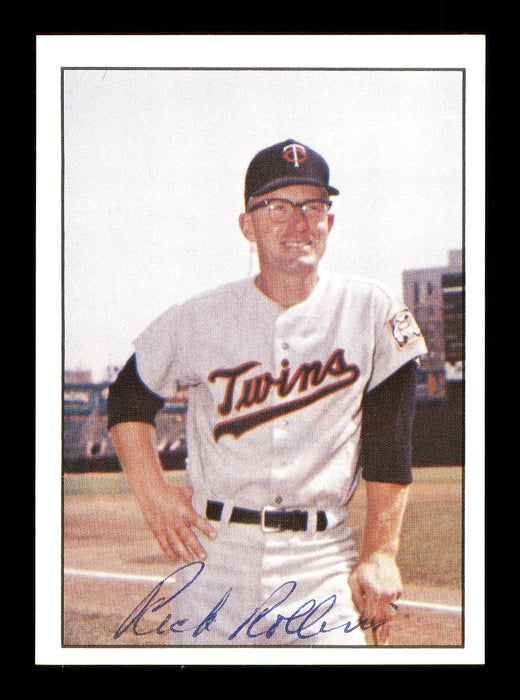 Rich Rollins Autographed 1978 TCMA Card #119 Minnesota Twins SKU #171954 - RSA