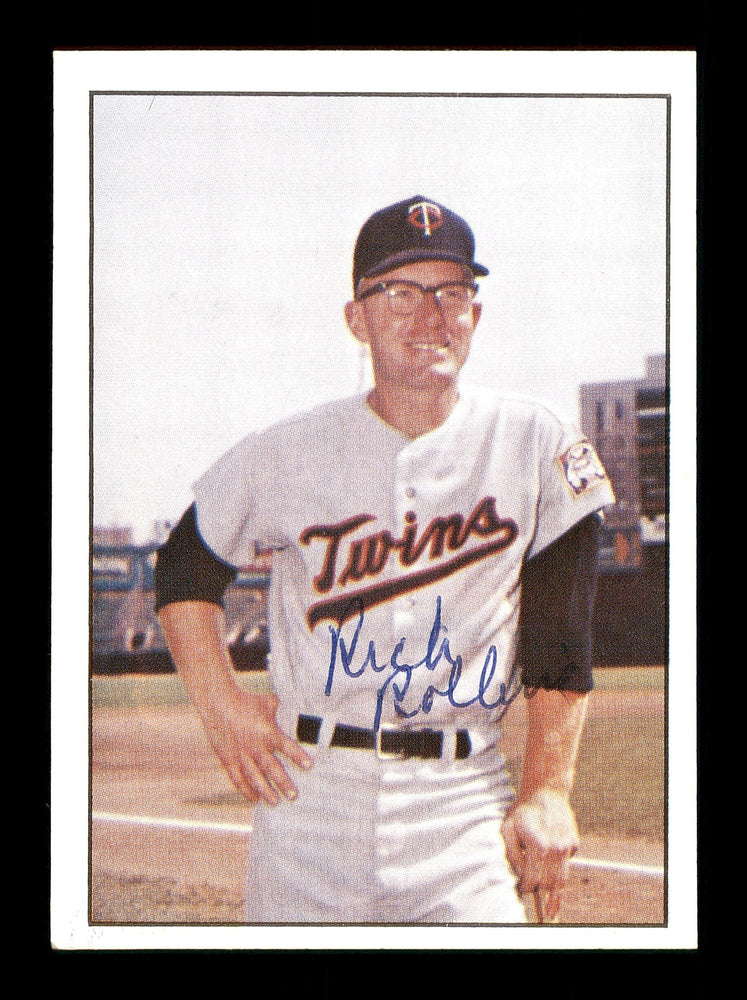 Rich Rollins Autographed 1978 TCMA Card #119 Minnesota Twins SKU #171956 - RSA