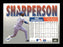 Mike Sharperson Autographed 1993 Fleer Card #68 Los Angeles Dodgers SKU #183572 - RSA