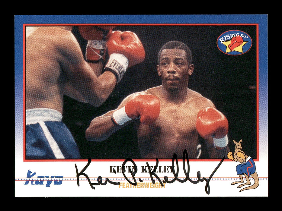 Kevin Kelley Autographed 1991 Kayo Card #9 SKU #167245 - RSA