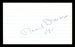 Rod Dedeaux Autographed 3x5 Index Card USC Trojans, Brooklyn Dodgers SKU #174125 - RSA