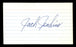 Jack Jenkins Autographed 3x5 Index Card Los Angeles Dodgers SKU #174170 - RSA