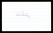 Kevin Pasley Autographed 3x5 Index Card Los Angeles Dodgers SKU #174223 - RSA