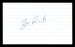 Jose Pena Autographed 3x5 Index Card Cincinnati Reds, Los Angeles Dodgers SKU #174224 - RSA