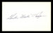 Gordon "Babe" Phelps Autographed 3x5 Index Card Brooklyn Dodgers SKU #174227 - RSA
