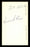Vincente Romo Autographed 3x5 Index Card Chicago White Sox "To Bob" SKU #174239 - RSA